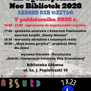 Noc Bibliotek 2023