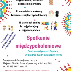 Spotkanie miedzypokoleniowe