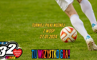 Turniej piłki nożnej z WOŚP