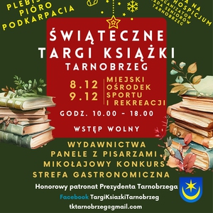 I Świąteczne Targi Książki Tarnobrzeg 2023