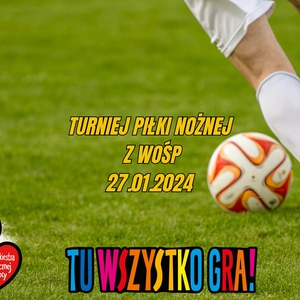 Turniej piłki nożnej z WOŚP