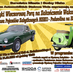 Klasyki Wieczorową Porą na Zakończenie Wakacji, Wystawa Pojazdów Zabytkowych Nisko-Podwolina na BIS