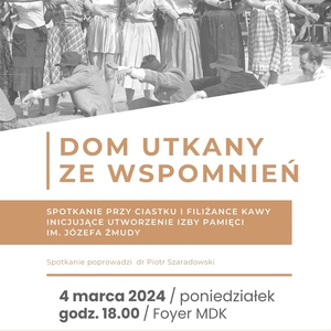 DOM UTKANY ZE WSPOMNIEŃ