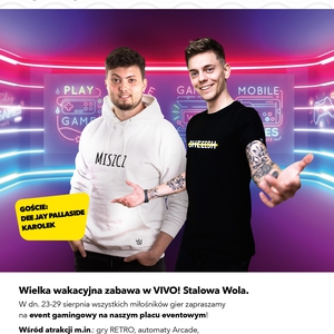 GAME ZONE w Galerii VIVO! Event gamingowy w Stalowej Woli!