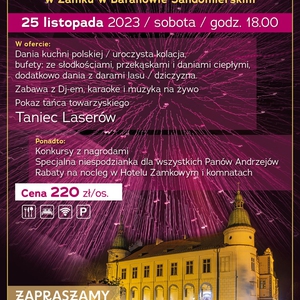 Andrzejki w Zamku w Baranowie Sandomierskim