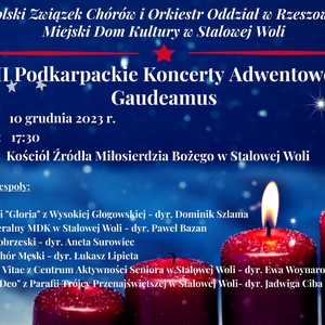 II Podkarpackie Koncerty Adwentowe Gaudemus