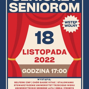 Koncert artystyczny "Seniorzy Seniorom"