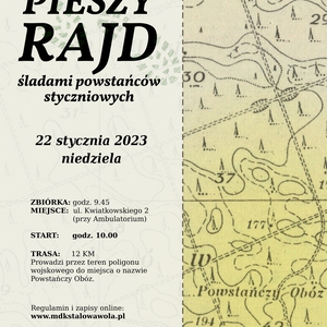 Rajd Pieszy śladami powstańców styczniowych