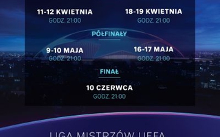 Półfinały Ligi Mistrzów UEFA na wielkim ekranie!