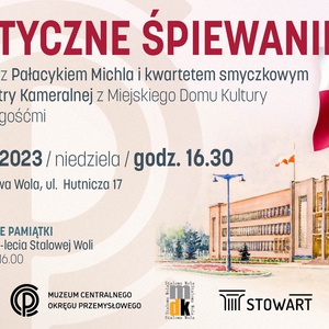 Patriotyczne śpiewanie / Święto Niepodległości w Muzeum COP