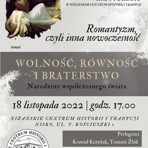 "Wolność, równość i braterstwo" - wykład w CHiT