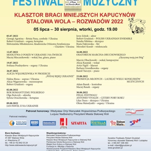 XXXII Międzynarodowy Festiwal Muzyczny 23-30 sierpień