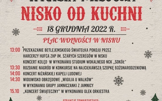 Wigilia Miejska NISKO OD KUCHNI