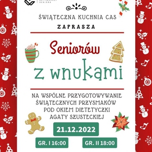 Świąteczna kuchnia seniorów z wnukami