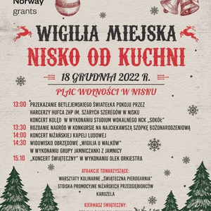 Wigilia Miejska NISKO OD KUCHNI