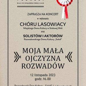 Koncert Moja Mała Ojczyzna Rozwadów