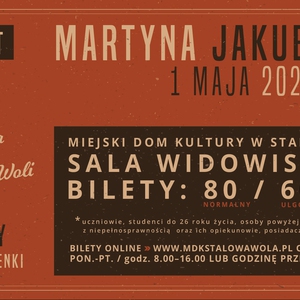 Martyna Jakubowicz w Stalowej Woli - koncert