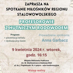 Spotkanie miłośników regionu stalowowolskiego
