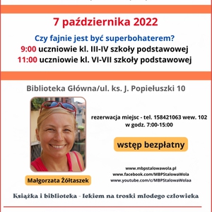 Kim jest superbohater? – warsztaty dla uczniów