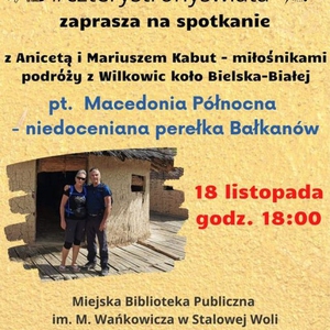 Spotkanie - Klub Podróżnika - pt. Macedonia Północna