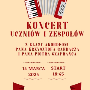 Koncert uczniów i zespołów