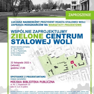 Wspólnie zaprojektujmy Zielone Centrum Stalowej Woli - spotkanie STW