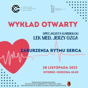 Wykład otwarty: Zaburzenia Serca