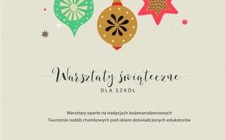Bożonarodzeniowe warsztaty dla szkół w Muzeum COP!