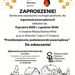 Przedświąteczny podwieczorek pozarządowy