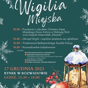 Wigilia Miejska na Rynku w Rozwadowie