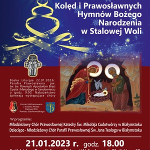 Koncert Kolęd i Prawosławnych Hymnów Bożego Narodzenia