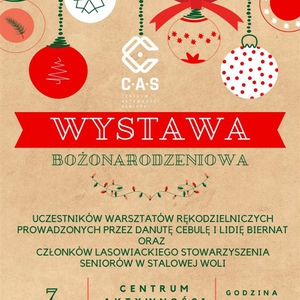Wystawa Bożonarodzeniowa w Centrum Aktywności Seniora