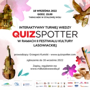 Interaktywny turniej wiedzy Quizspotter w ramach II Festiwalu Kultury Lasowiackiej