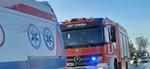 Wypadek w Turbi. Kierowca zasłabł za kółkiem