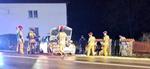 Auto uderzyło w mur domu. W pojeździe podróżowało 3 pijanych Ukraińców