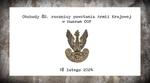 Obchody 82. rocznicy powstania Armii Krajowej w Muzeum COP - Muzeum Centralnego Okręgu Przemysłowego