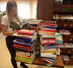 Podarował bibliotece 136 książek