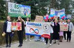 Stalowa Wola: Młodzież z ‚Sikorskiego’ promowała transplantację
