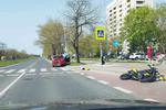Dwa zdarzenia drogowe na terenie powiatu