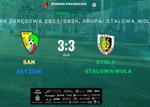 26.kolejka.KO.SAN Kłyżów-STAL II Stalowa Wola 3:3 (2:3)