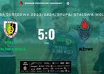 Klasa okręgowa/STAL II Stalowa Wola - SPARTA Jeżowe 5:0 (3:0)