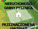 Ogłoszenie Wójta Gminy Pysznica o sprzedaży działek pod zabudowę mieszkaniową jednorodzinną w drodze przetargu