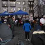 Podwórkowa wigilia na Osiedlu Energetyków