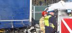 Tragedia na drodze. Nie żyje kierowca busa