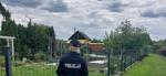 Policjanci dbają o bezpieczeństwo na terenach ogródków działkowych
