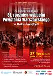 Koncert z okazji 81. rocznicy Powstania Warszawskiego