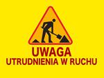 UWAGA - ZAMKNIĘCIE SKRZYŻOWANIA!