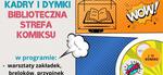 Piknik komiksowy przed biblioteką