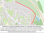 Informacja o czasowym zamknięciu ul. Działkowej