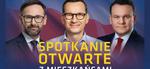 Mateusz Morawiecki, Daniel Obajtek i Dominik Tarczyński 14 listopada w Stalowej Woli